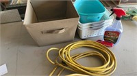 Extension Cord Storage Baskets Tire Wet