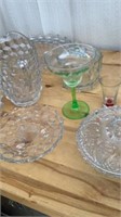 10 Pc Glassware,