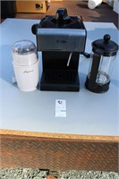 Mr. Coffee Espresso Coffee Grinder & French Press