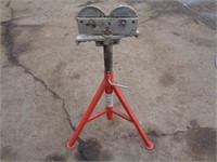 Ridgid Pipe Stand With Rollers