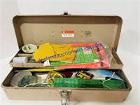 Aluminum 1-Tray Tool/ Tackle Box Filled with
