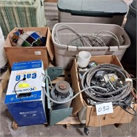 skid of electrical items