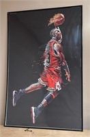 Michael Jordan poster 24” x 36”. The GOAT!