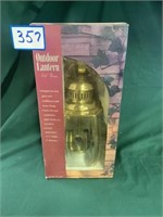 Solid Brass Outdoor Lantern (NIB)