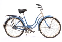 SCHWINN Vintage Blue White Girl's Bicycle