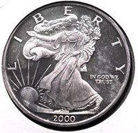 1 OZ .999 SILVER ROUND