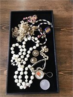 Costume Jewelry, Black Tray Not Included