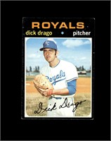 1971 Topps High #752 Dick Drago VG to VG-EX+