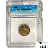 1920 Wheat Cent ICG MS65 BN