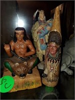 COLLECTION OF 3 INDIAN FIGURINES