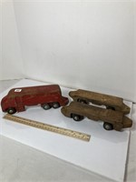 Playform wooden train and cars