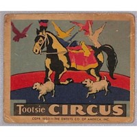 1933 Sweets Company Tootsie Circus Card