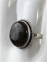 925 BLACK ONYX RING