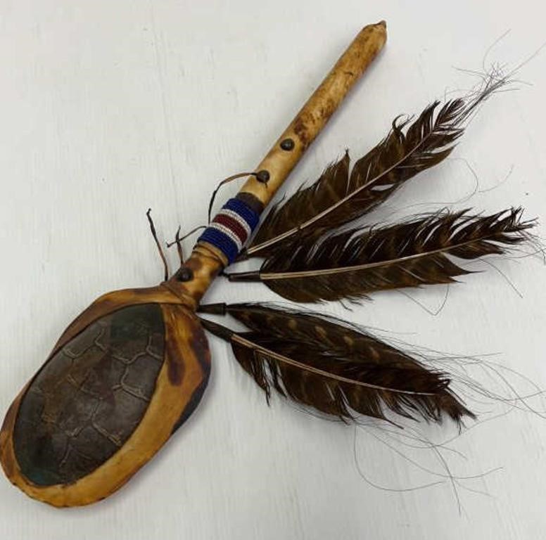 Native American Ceremonial Rattle