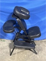 Massage chair, missing part on head rest