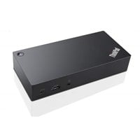 Lenovo 40A90090US Thinkpad USB Type-C Dock, Black