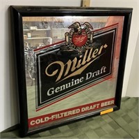 Miller Genuine Draft Mirror 18x18