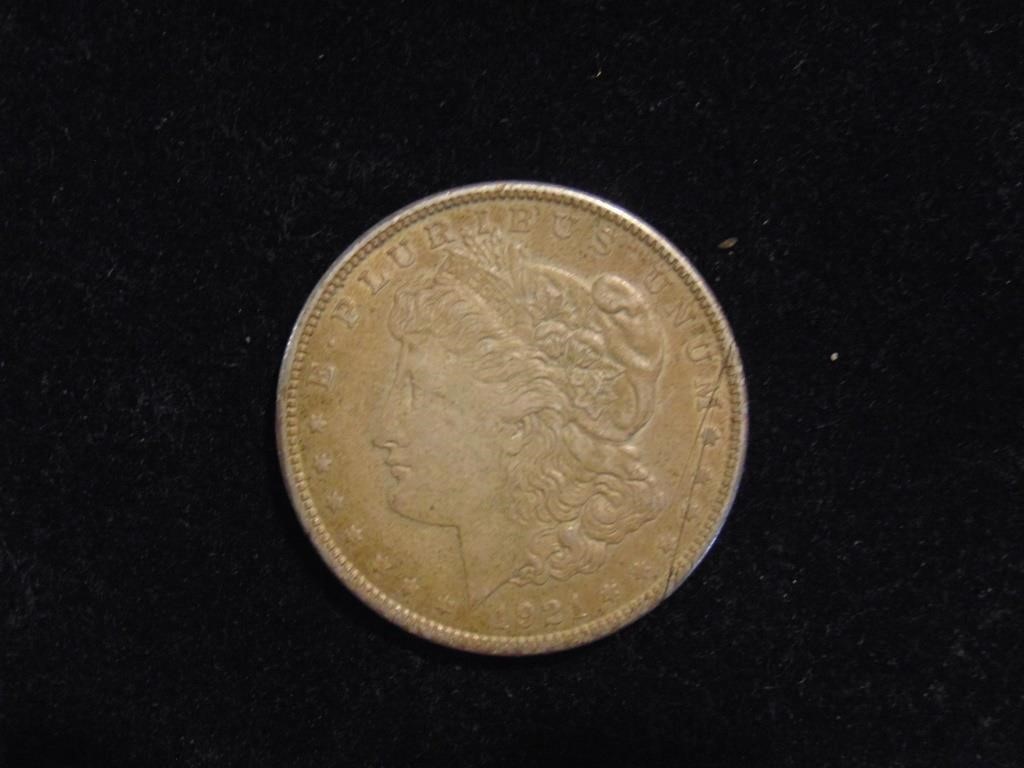 1921 Morgan Silver Dollar