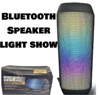 BLUETOOTH SPEAKER LED LIT CLEVER BRIGHT /