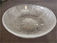 Sasaki Crystal 9 1/2 Inch Bowl