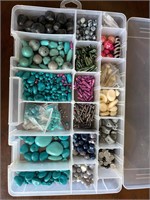 Large Box full of beads. Comes with the box.