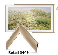 Frame My TV Deco TV Frames Alloy Prismatic