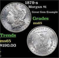 1879-s Morgan $1 Grades GEM Unc