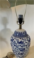 Blue oriental lamp