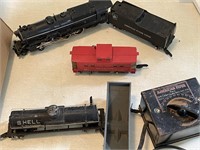 Assorted Vintage train parts