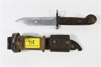 MILITARY STYLE SURVIVAL KNIFE WITH SHEATH