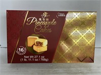 Pineapple cakes 1lb container best by Jul 2024