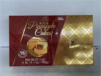 Pineapple cakes 1lb container best by Dec 2024