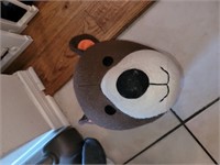 Plush bear head