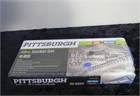 Pittsburgh 40-Pc Socket Set New Sealed