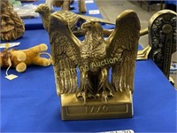 1776 BICENTENNIAL PERCHED EAGLE BOOKEND WEIGHTED