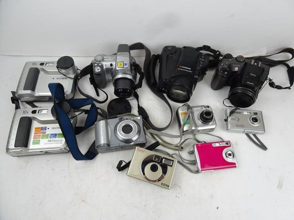 Assorted Digital Cameras