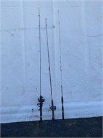 (3) Fishing Rods