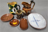 Contemporary Folk Pottery Lot Collection