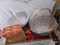 Baskets and Decor