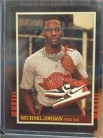 Michael Jordan Nike Air promo card