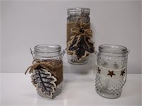 Rustic/Farm House Style Candle Holders