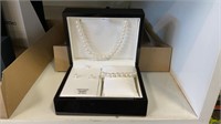 1 Box of 3 Various Freshwater Cultured Pearls 14k