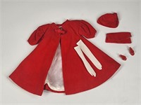 VINTAGE MATTEL BARBIE RED FLARE OUTFIT