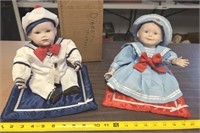 ADORABLE LOT OF PORCELAIN BABY DOLLS