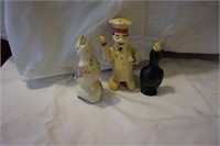 Collection of Three Figurines