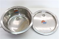 (2)  Round Stainless Steel Sinks (17-3/4" Diam)