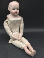 P. Sch. Germany 3/0 Porcelain Doll Head, Arms and