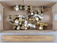 Brass Valves 1/2" & 3/8" - Unused