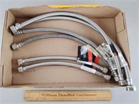 Stainless Steel Water Supply Lines - Unused