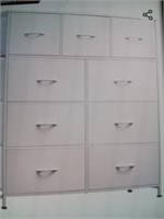 9 drawer canvas storage.total 40x12x40. 3 small